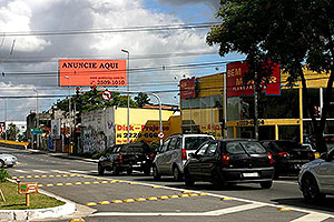 Locação painel outdoor Locação painel outdoor